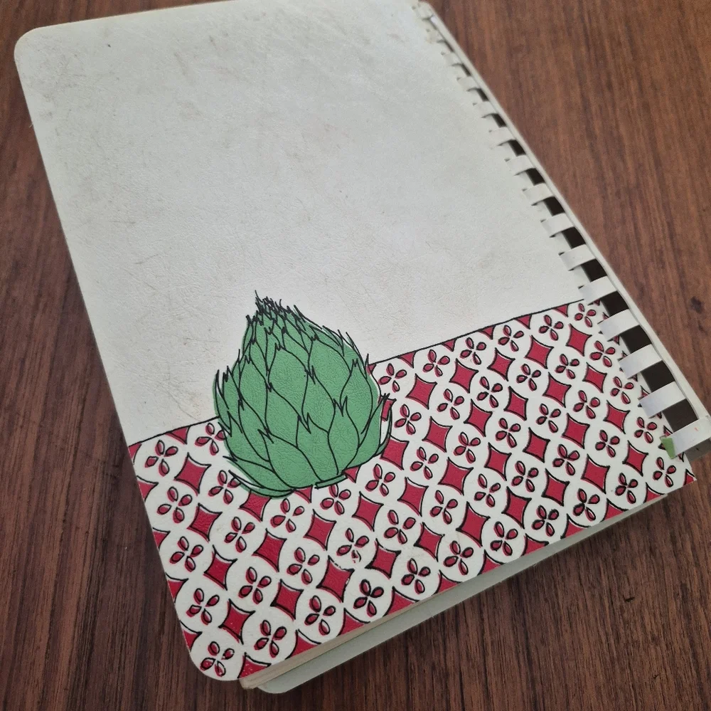 Vintage Spiral-Bound Soupcan Recipe Book